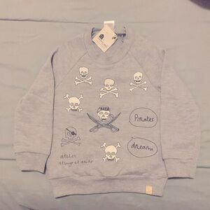 Atsuyo et Akiko Toddler Heather Grey Sweatshirt